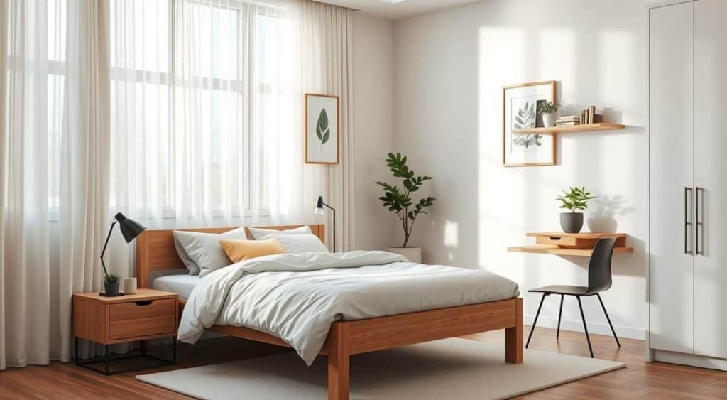 Dicas para decoração de quarto pequeno otimizando espaço com estilo e funcionalidade.
