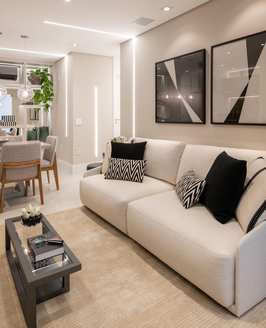 Drywall: A Fast and Practical Choice for Your Construction 2 O drywall permite embutir perfis de LED para iluminação