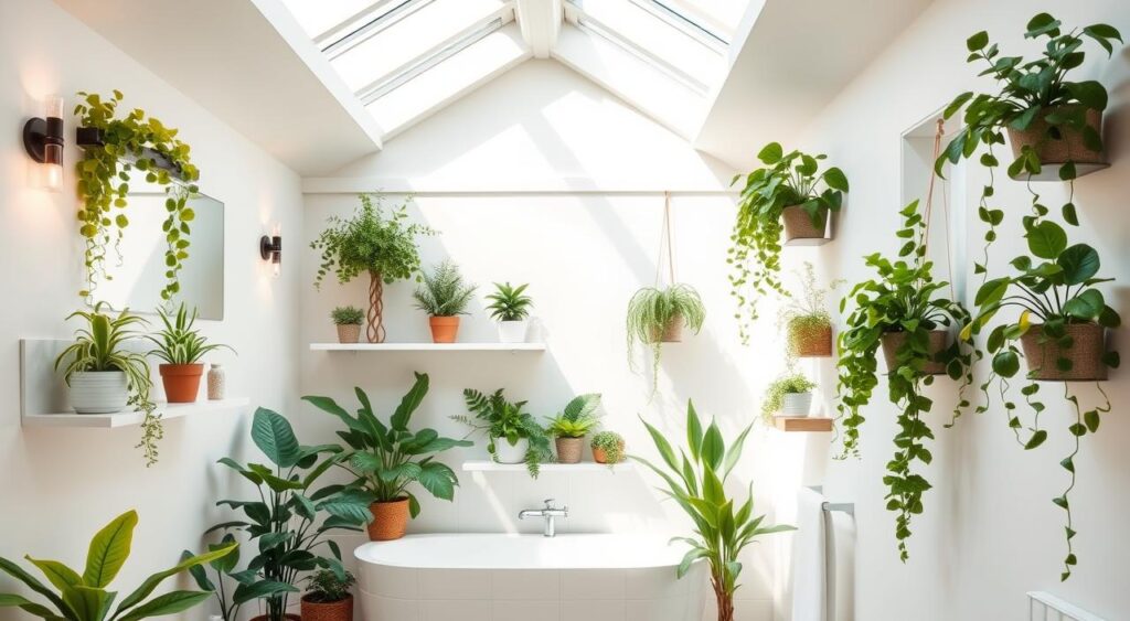 Transform Your Bathroom with Artificial Plants: Essential Tips for Amazing Decor! 7 Escolhendo plantas artificiais para banheiro.