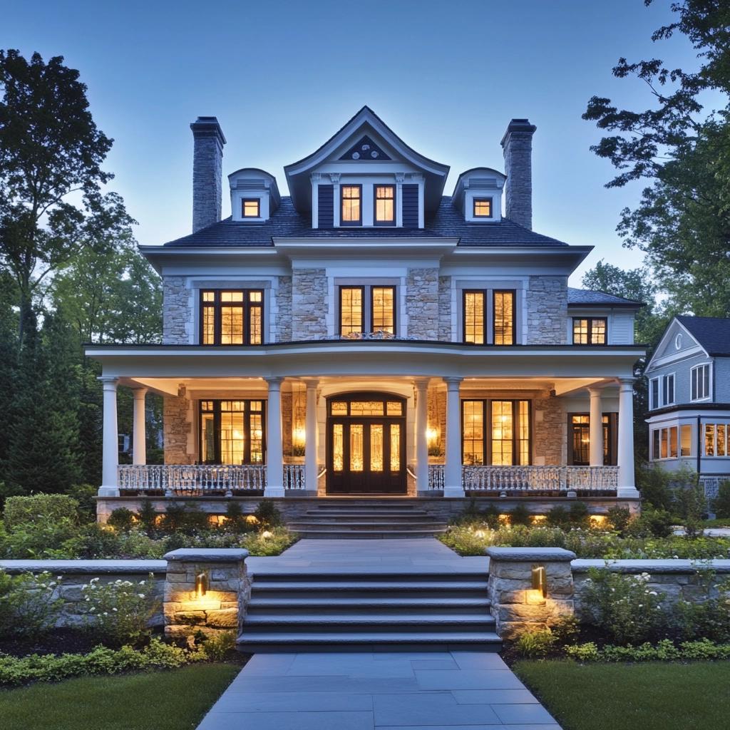 Colonial House Facade: Gorgeous Photos of This Charming Style! 8 fachada de casa colonial4