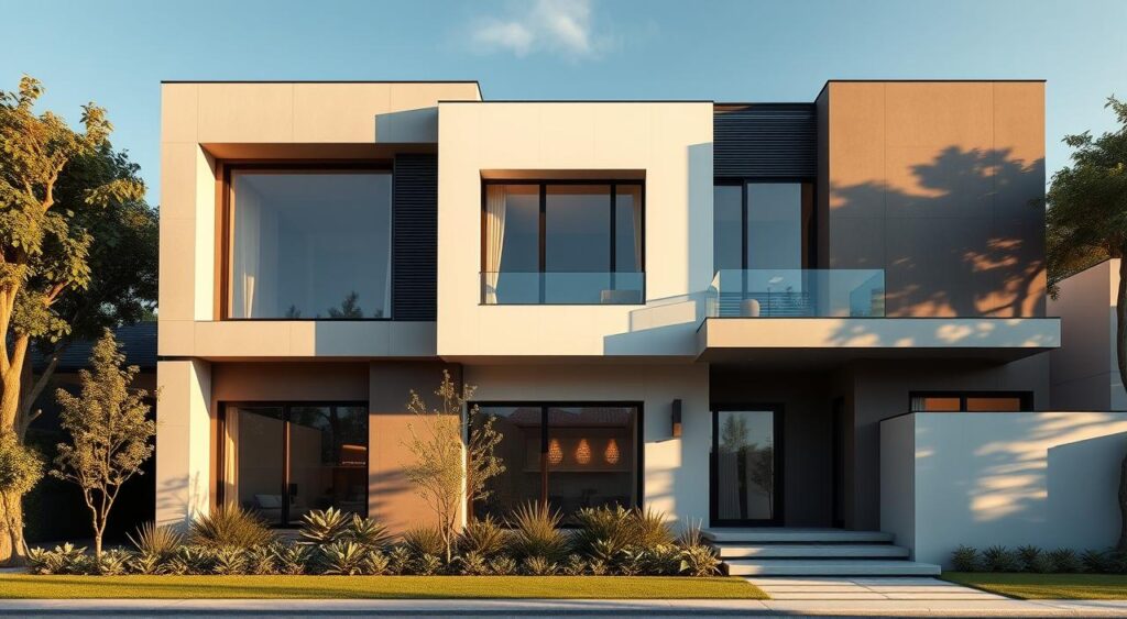 Tips to Enhance Your Home's Facade 2 Imagem de materiais sustentáveis na fachada