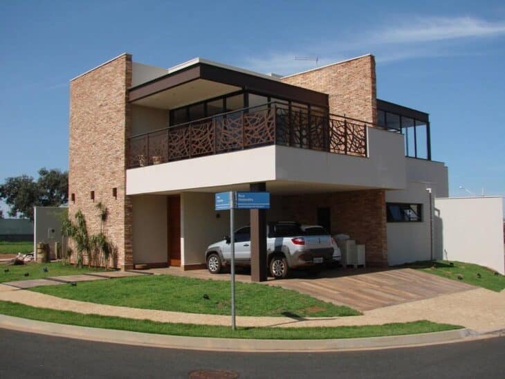 Foto de fachadas de casas de esquina 05 - 5 Foto: Reprodução / Ágape Arquitetura