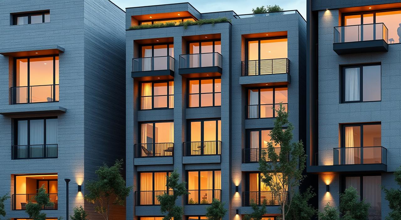 Inspiration in Modern and Elegant Building Facades 3 fachadas de prédio residencial