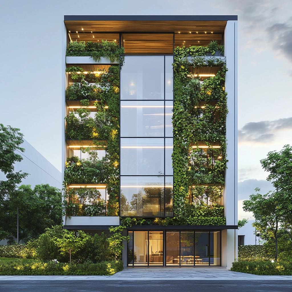 Inspiration in Modern and Elegant Building Facades 4 Fachadas Modernas e Elegantes: Inspire-se com Tendências Atuais