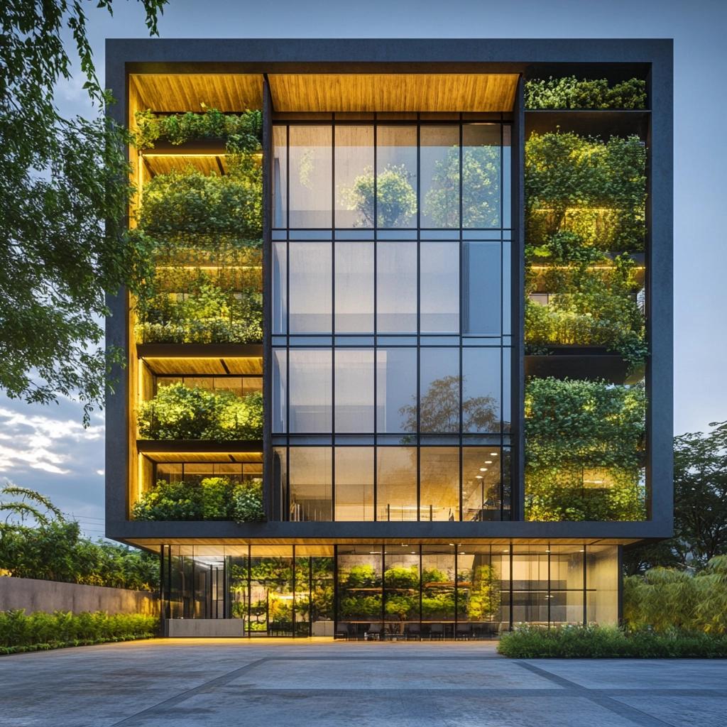 Inspiration in Modern and Elegant Building Facades 6 Fachadas Modernas e Elegantes: Inspire-se com Tendências Atuais