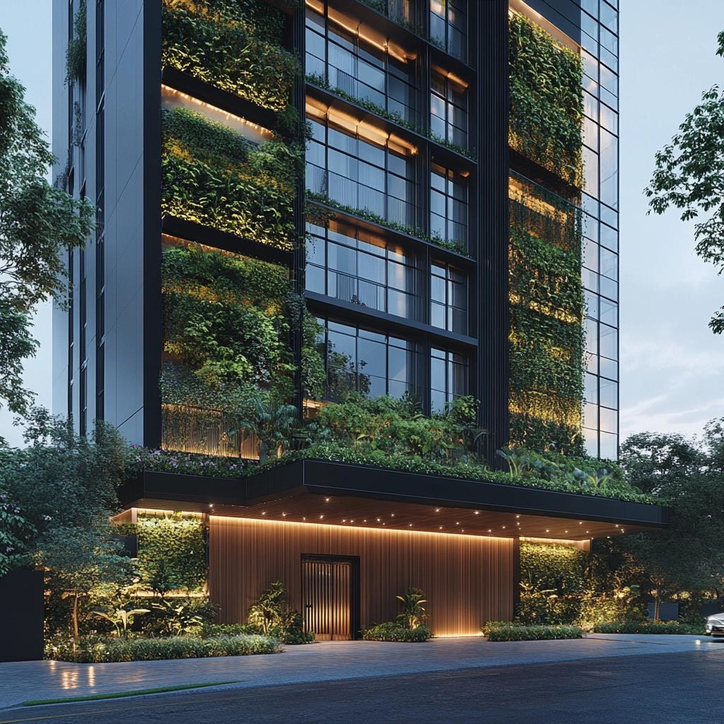Inspiration in Modern and Elegant Building Facades 8 Fachadas Modernas e Elegantes: Inspire-se com Tendências Atuais
