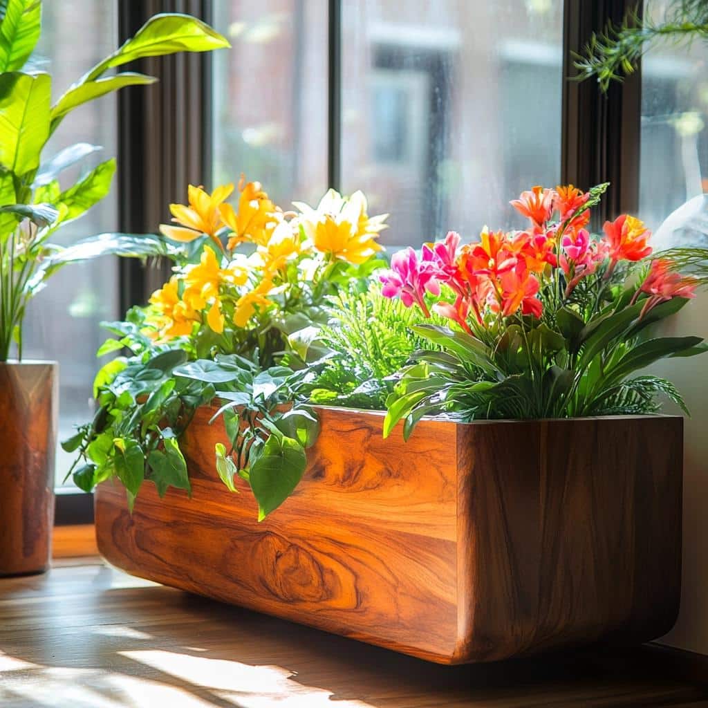 Floreira de madeira: 60 modelos cheios de charme para decorar a casa