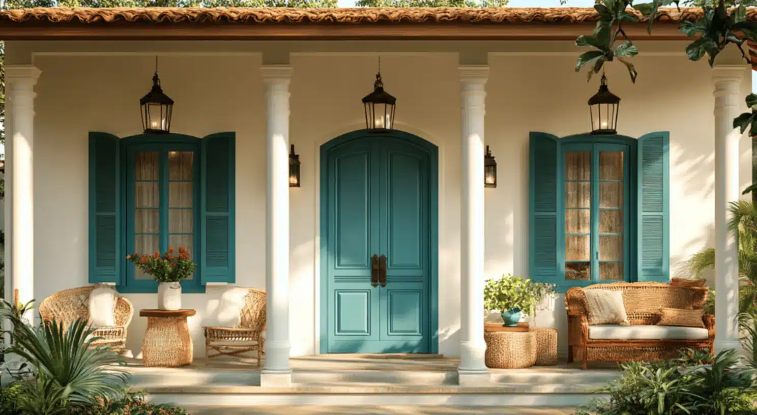 Colonial House Facade: Gorgeous Photos of This Charming Style! 5 Casa Colonial Fachada: Fotos Lindas desse Estilo Encantador!