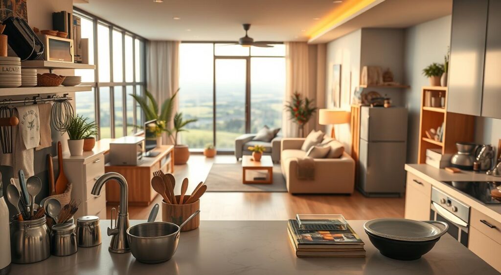 Ideias para Sala e Cozinha Conjugada em Passos Simples 2 Importância da organização na sala e cozinha conjugada