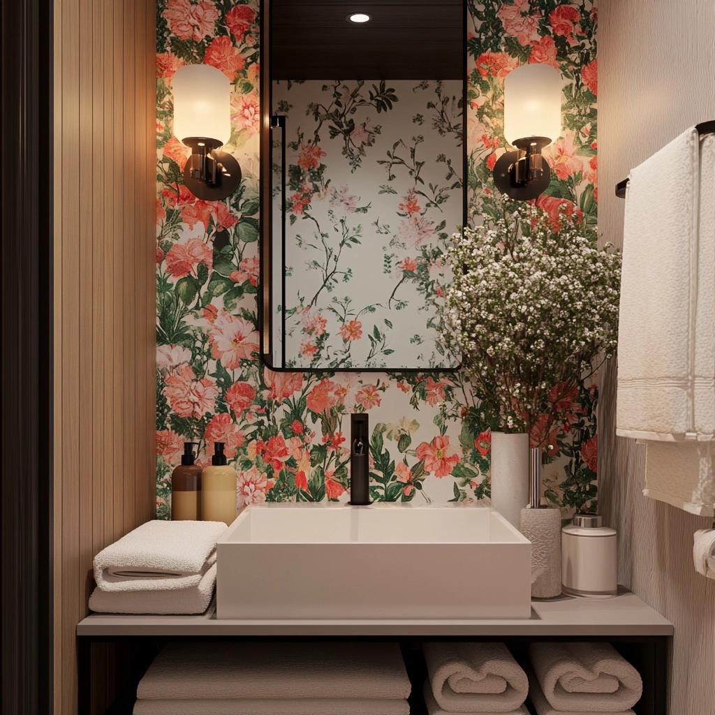 Lavabo Pequeno Decorado: Dicas de Estilo e Charme
