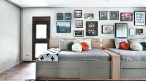 How to Hang Frames Without Drilling Holes in the Wall 7 Foto de molduras para quadros 1 - 2