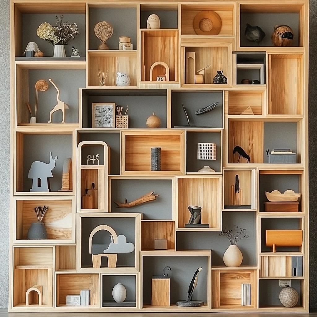 Wooden Niches: 70 Ideas and Tutorials to Organize with Style 8 Nichos de Madeira: 70 Ideias e Tutoriais para Organizar com Estilo