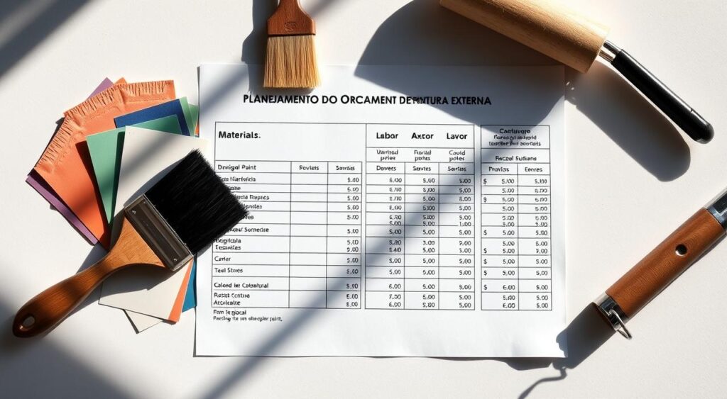 Principais conclusões sobre pintura externa.