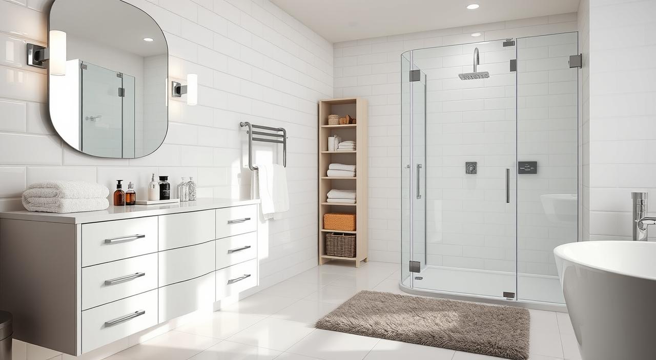 LUXURY BATHROOM: HOW TO HAVE YOURS WITHOUT SPENDING A LOT? 3 Organização no banheiro.