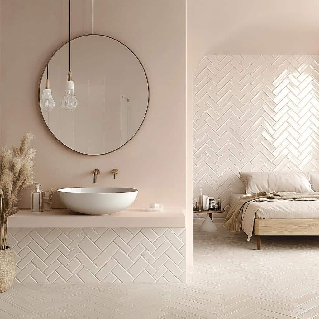 Fish Scale vs. Herringbone Patterns: Key Differences and Inspirations 1 Paginação escama e espinha de peixe: diferenças e inspirações