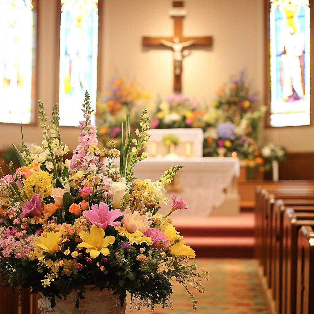 Decoração Criativa para a Páscoa na Igreja
