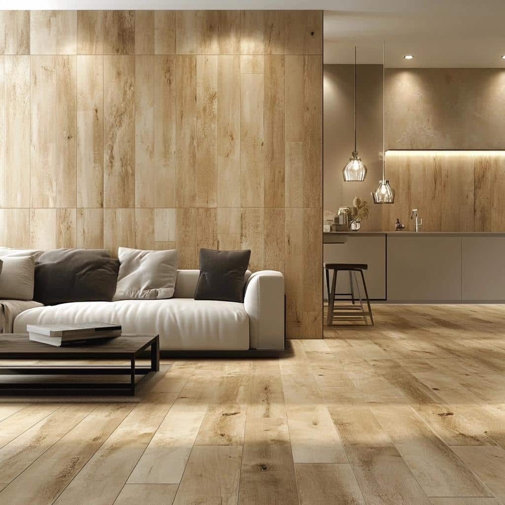 60 AMBIENTES COM PORCELANATO QUE IMITA MADEIRA SUPER ELEGANTES