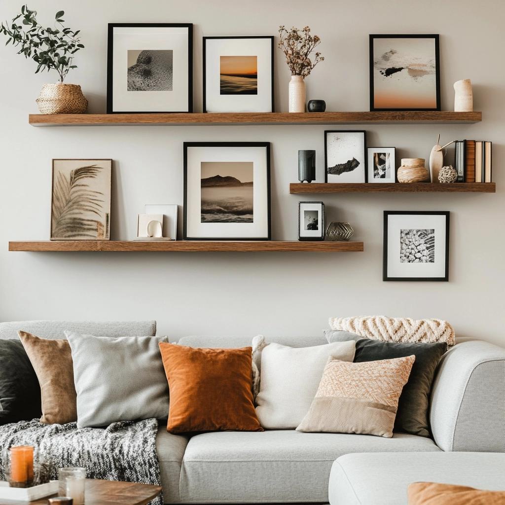 PRATELEIRA PARA QUADROS: 30 MANEIRAS DE USAR NA SUA DECORAÇÃO