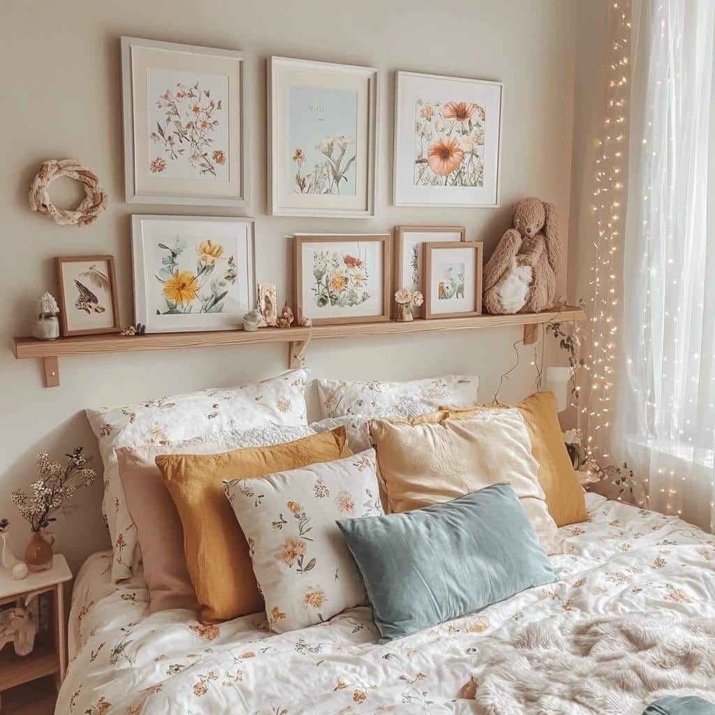 60 Ideas for Couples' Bedroom Wall Art That Will Transform the Room into a Love Retreat! 6 Quadros para quarto de casal: 60 ideias para uma decoração cheia de amor