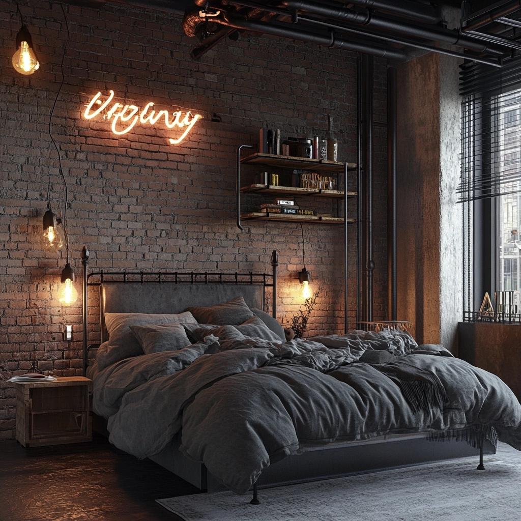 70 Ideias para ter um Quarto com Estilo Industrial