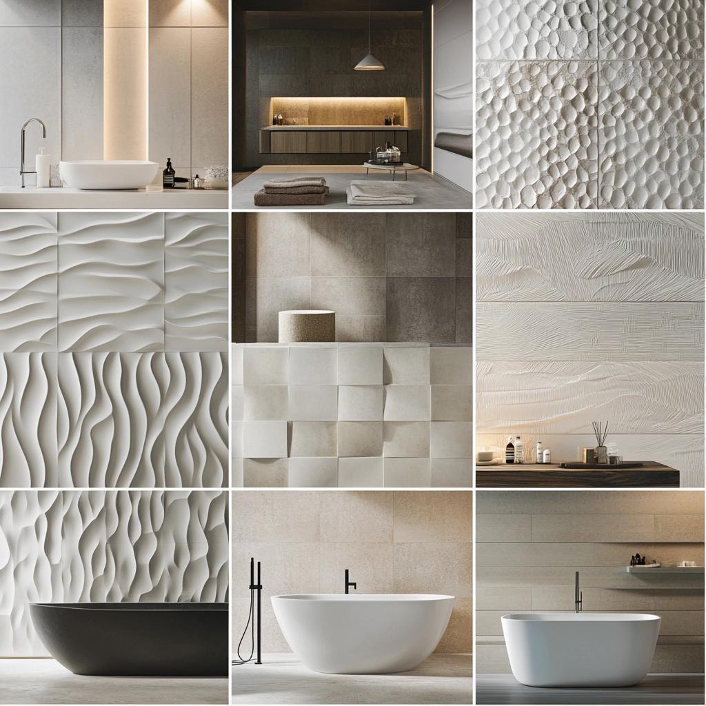 Textured Wall Coverings: Decoration to See and Feel 4 Revestimento com Relevo: Decoração para Ver e Sentir