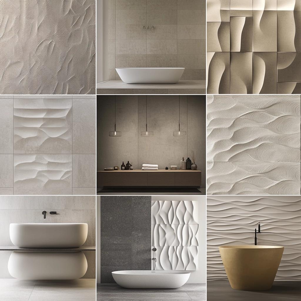 Textured Wall Coverings: Decoration to See and Feel 6 Revestimento com Relevo: Decoração para Ver e Sentir