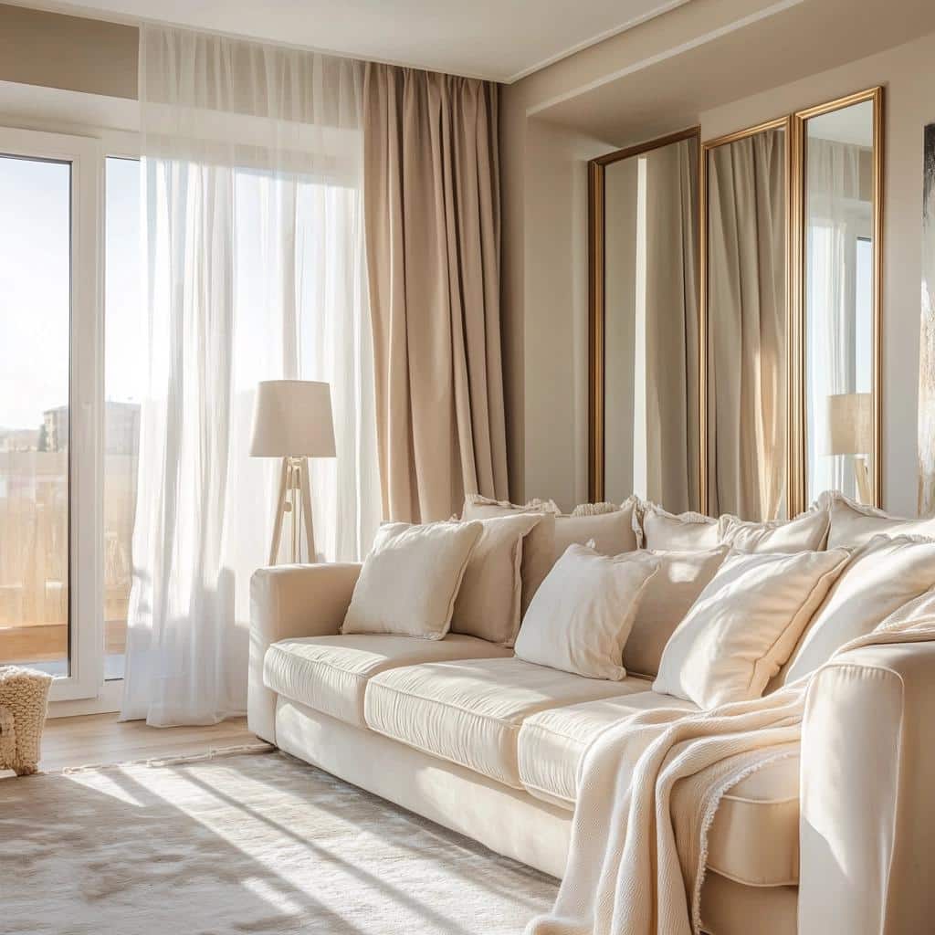 Transform Your Dark Living Room with These Little-Known Tips! 1 Dicas Práticas para Iluminar uma Sala de Estar Escura