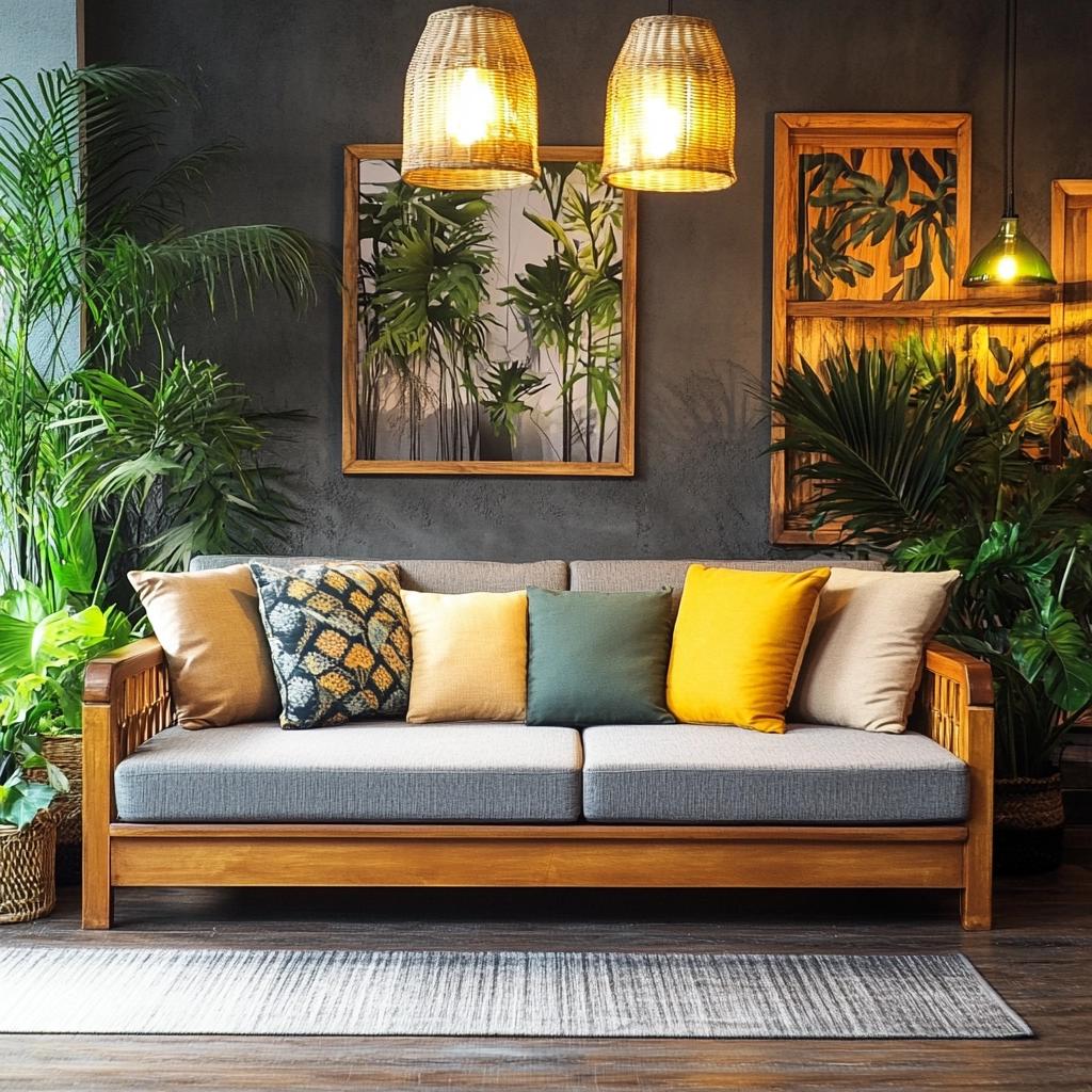 Sofás de Madeira: 60 Modelos para sua Decoração