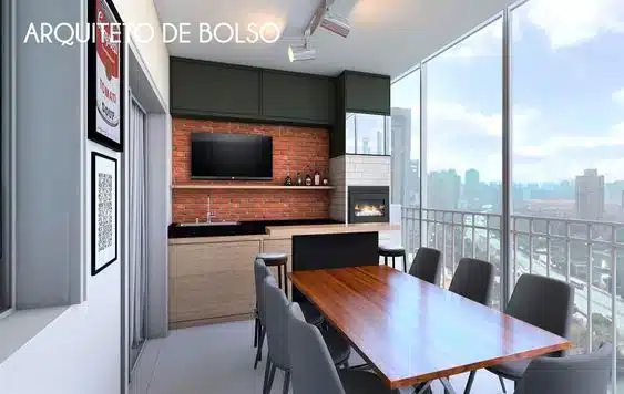 inspirações de varandas gourmet