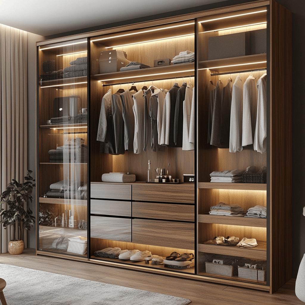 Como Criar um Armário Funcional e Estiloso: Dicas de Design de Interiores