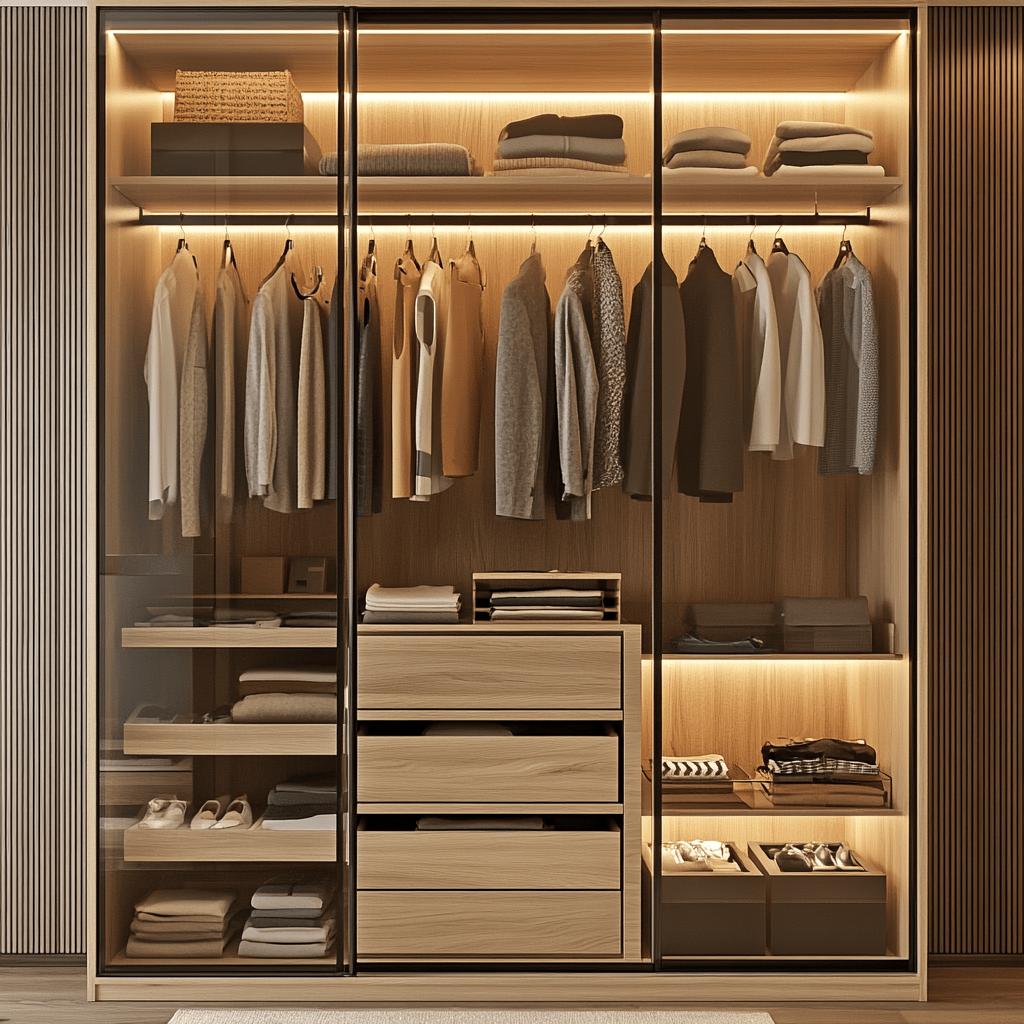Como Criar um Armário Funcional e Estiloso: Dicas de Design de Interiores