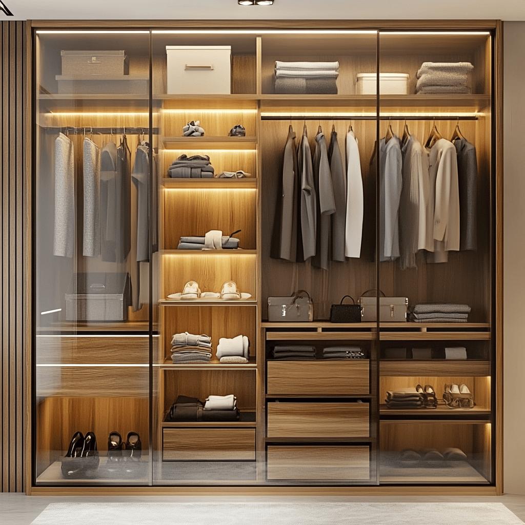 Como Criar um Armário Funcional e Estiloso: Dicas de Design de Interiores