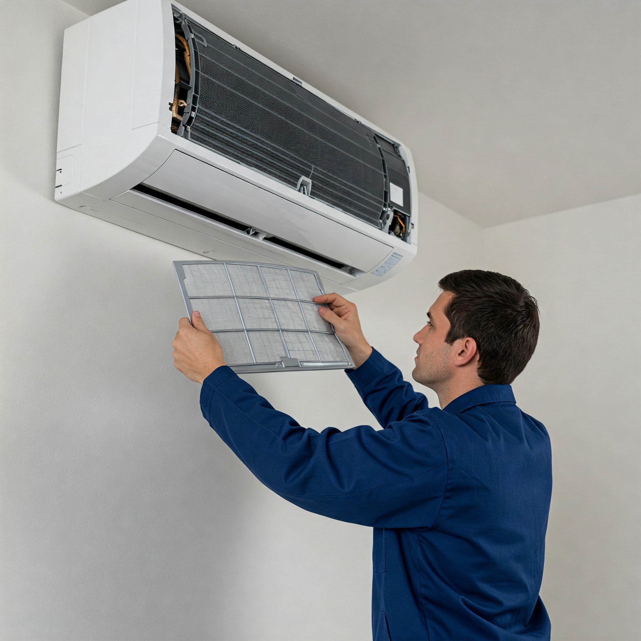 Essential AC Maintenance to Prevent Costly Breakdowns 3 imagem ilustrativa de manutenção de ar condicionado