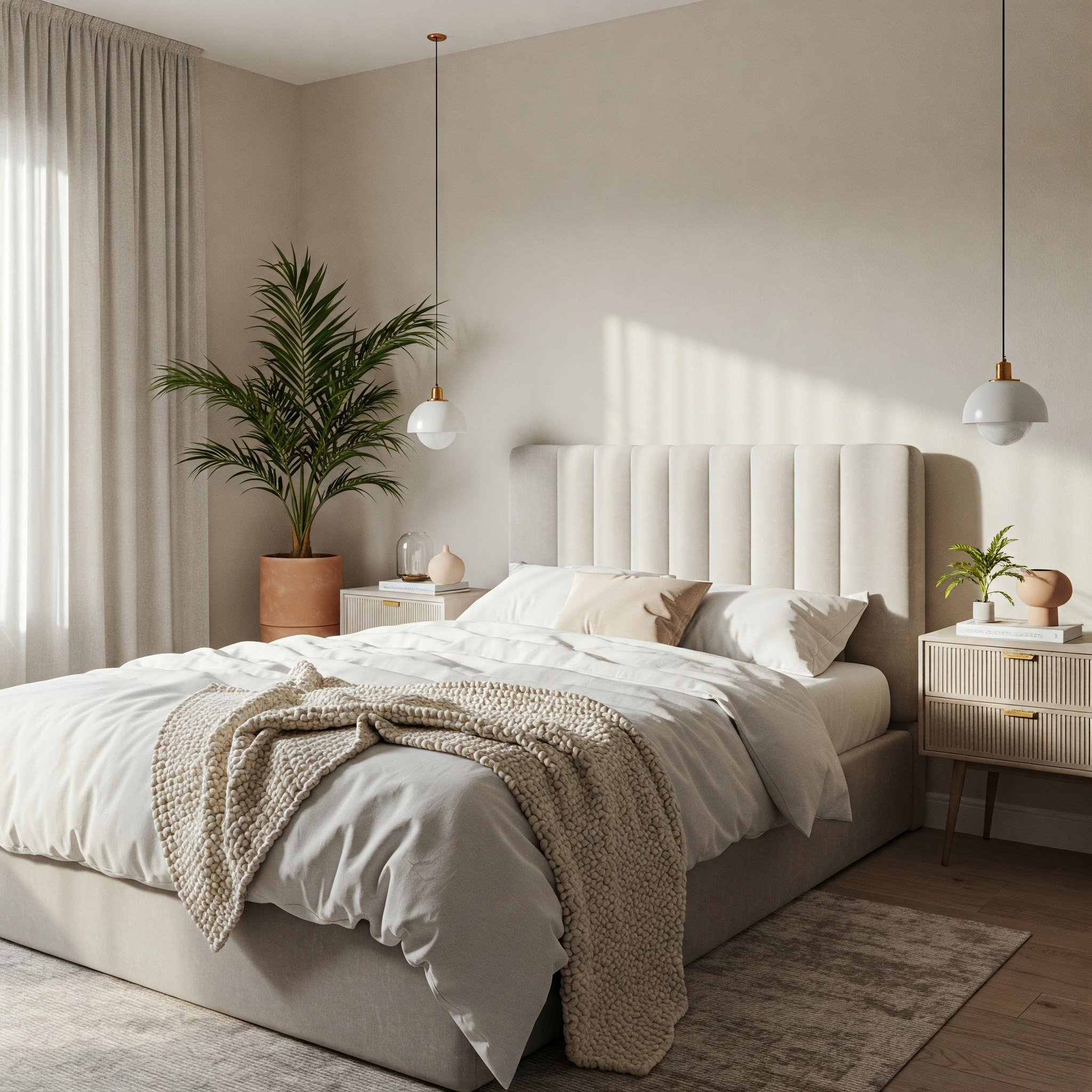 Transform Your Bedroom with These Simple yet Stunning Decor Hacks 3 Transforme seu quarto com dicas de decoração simples e impressionantes.