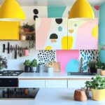 Wall Stickers for Kitchen: Transform Your Home Without Renovations 18 Ideias de Adesivos de Parede Para Cozinha que Transformam Seu Espaço