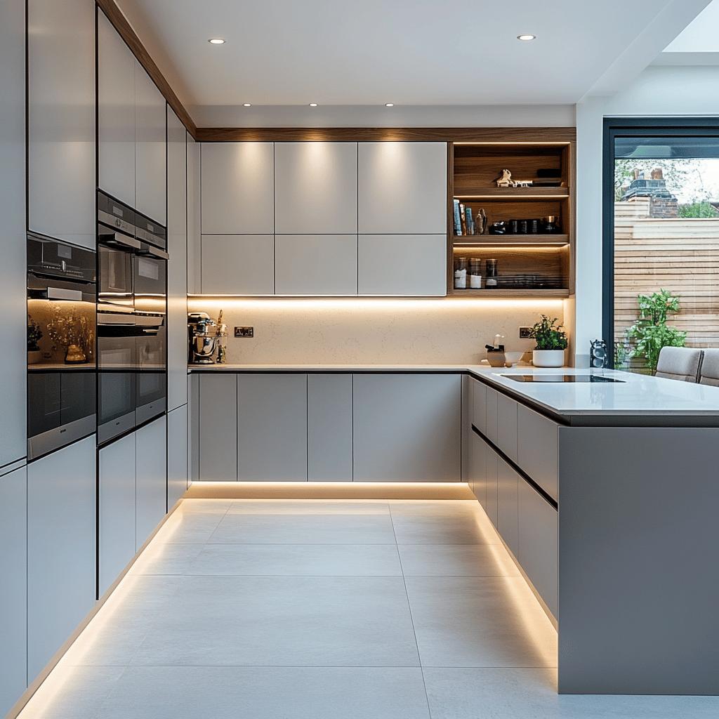Kitchen Cabinets: Charm and Practicality 4 Armários Planejados de Cozinha: Charmosos e Práticos