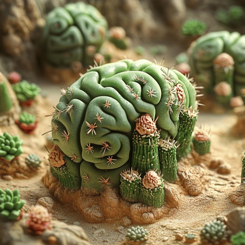 Discover the Fascinating Brain Cactus: Care Tips and Insights about Mammillaria elongata 1 Descubra o Fascinante Cacto Cérebro: Cuidados e Curiosidades sobre a Mammillaria elongata