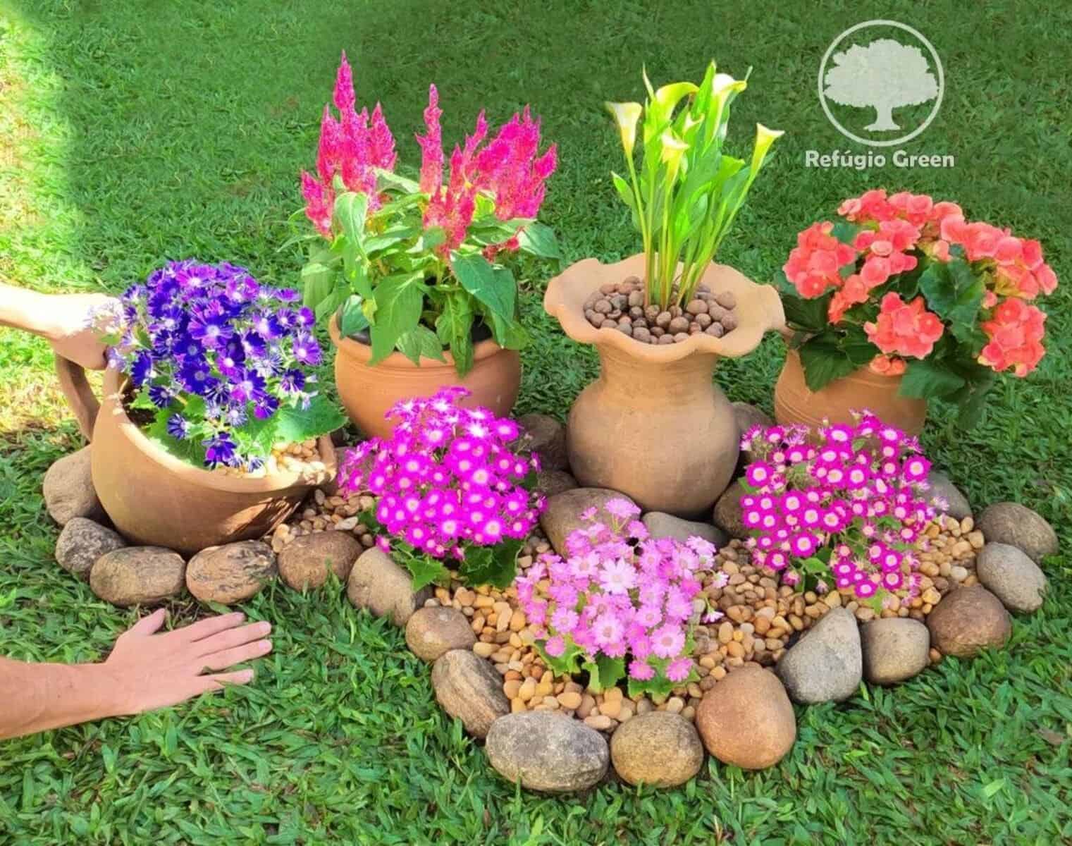 Capa do artigo sobre canteiro de flores