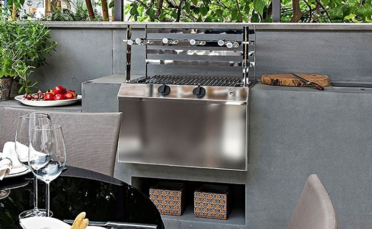 Barbecues for Apartments: Types and Ideas for Your Gourmet Balcony 9 MIS Arquitetura | Interiores