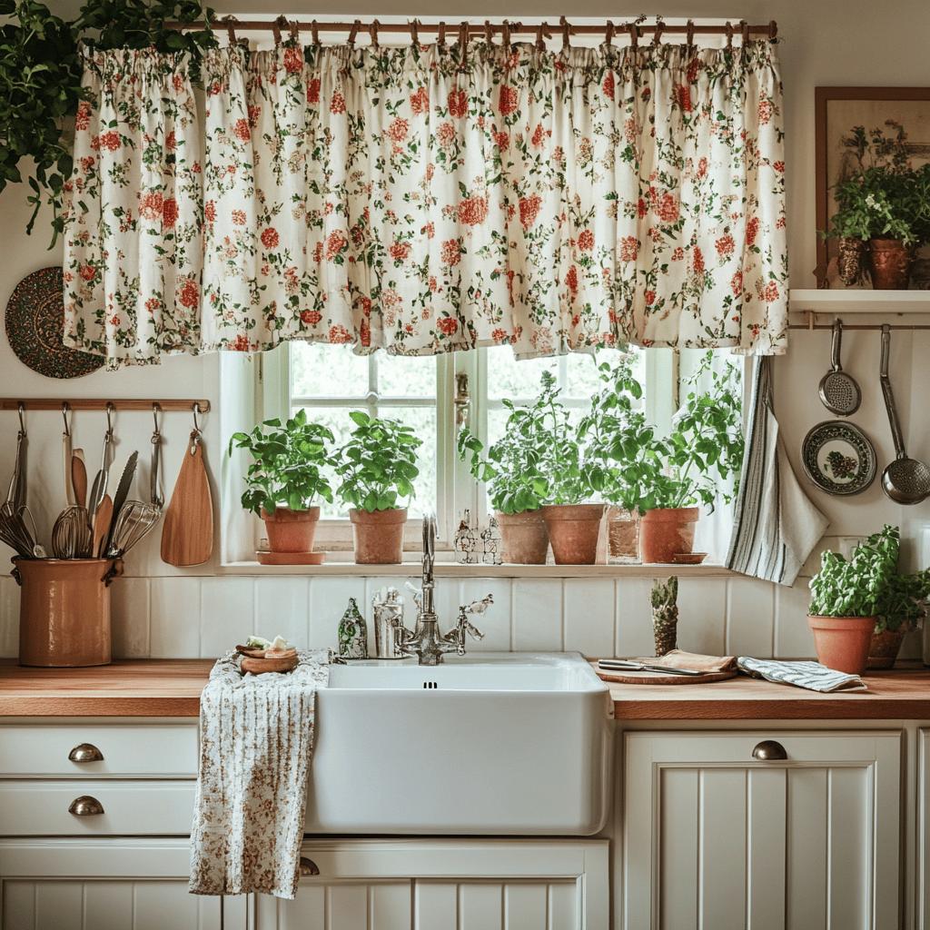 Cortina para pia: 40 ideias encantadoras para decorar sua cozinha