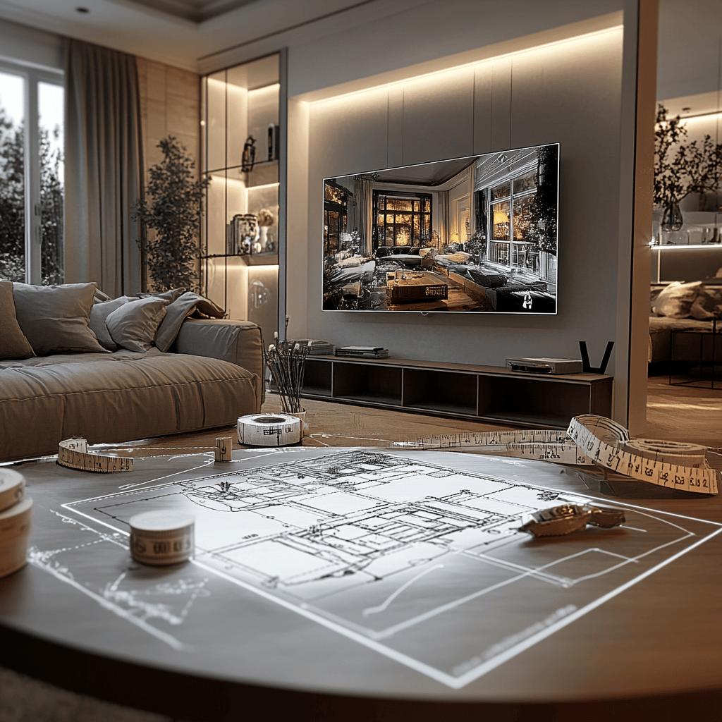 Como Calcular a Distância Ideal Entre a TV e o Sofá