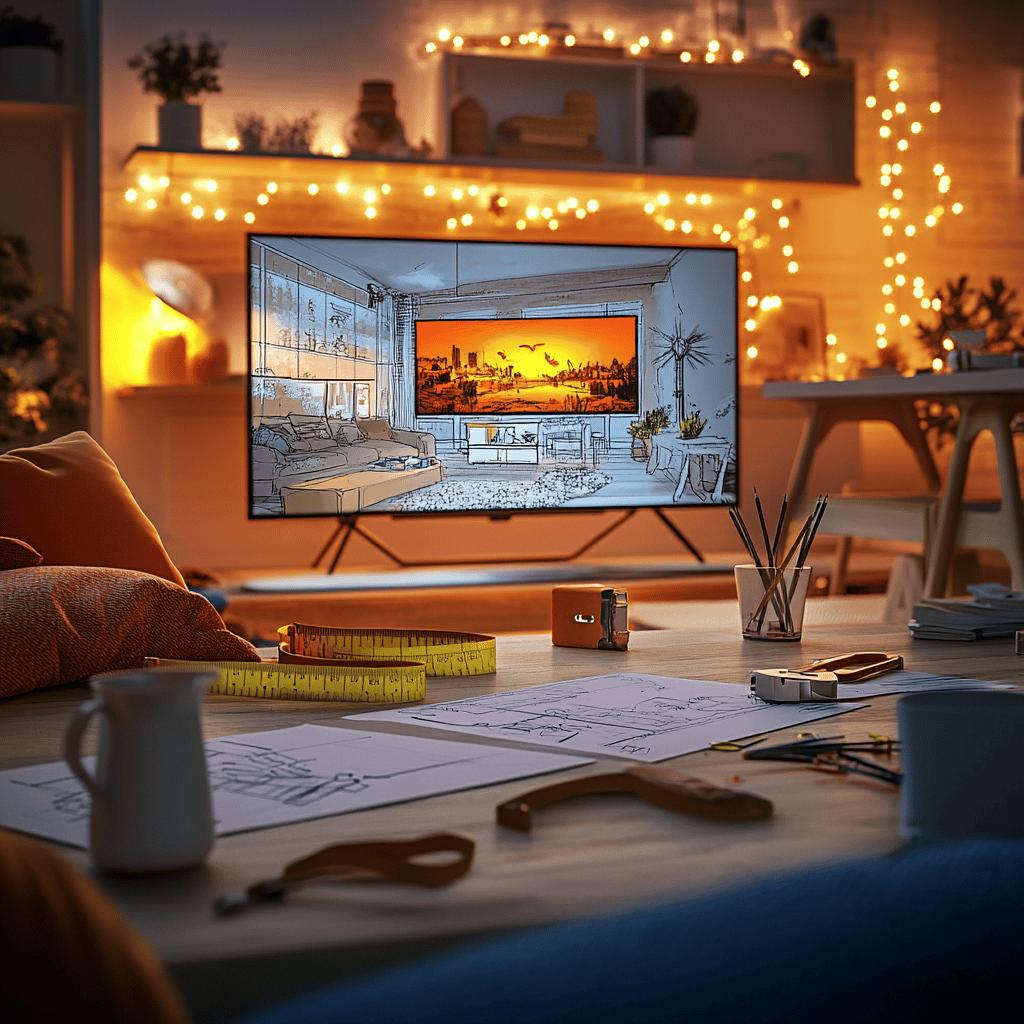 Como Calcular a Distância Ideal Entre a TV e o Sofá
