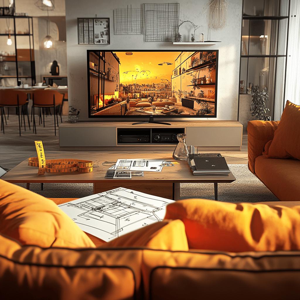 Como Calcular a Distância Ideal Entre a TV e o Sofá