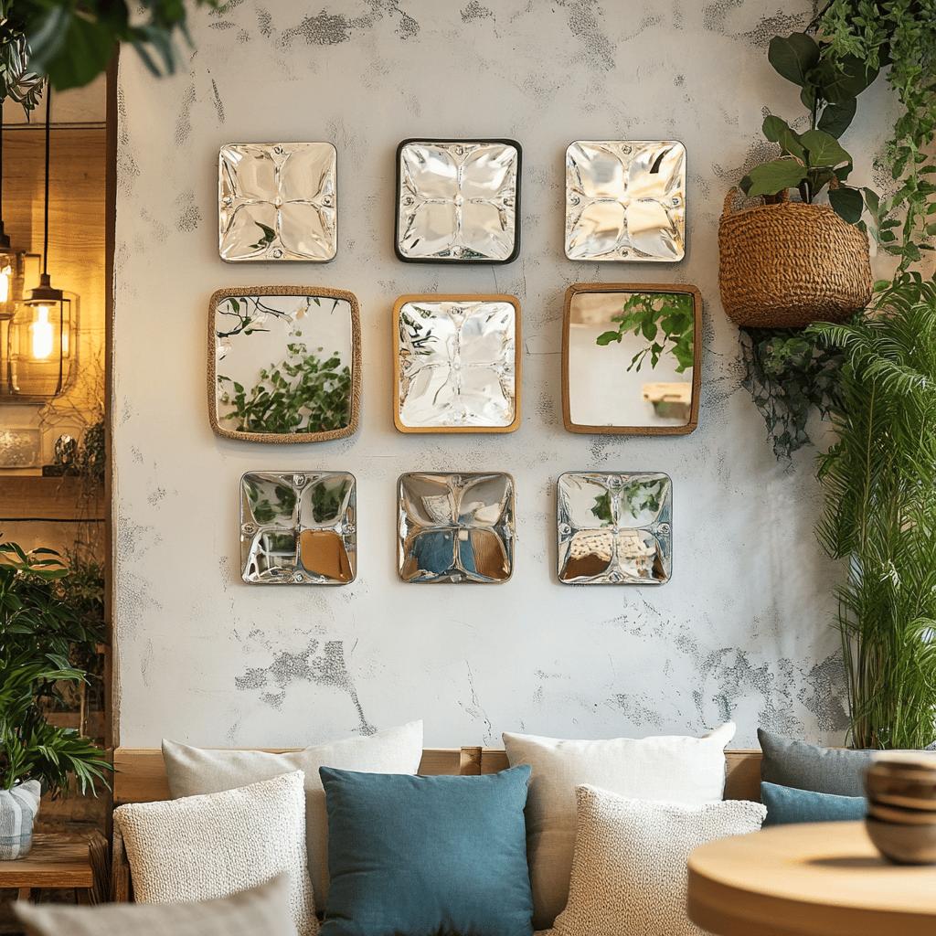 20 Inspirações para Decorar com o Versátil Espelho Quadrado