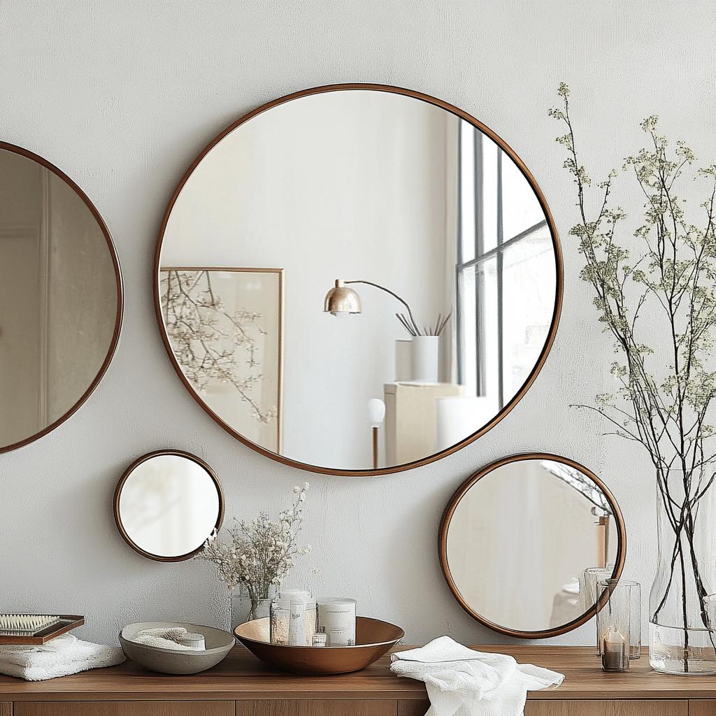 Espelhos Redondos: 60 Ideias Para Transformar Sua Casa
