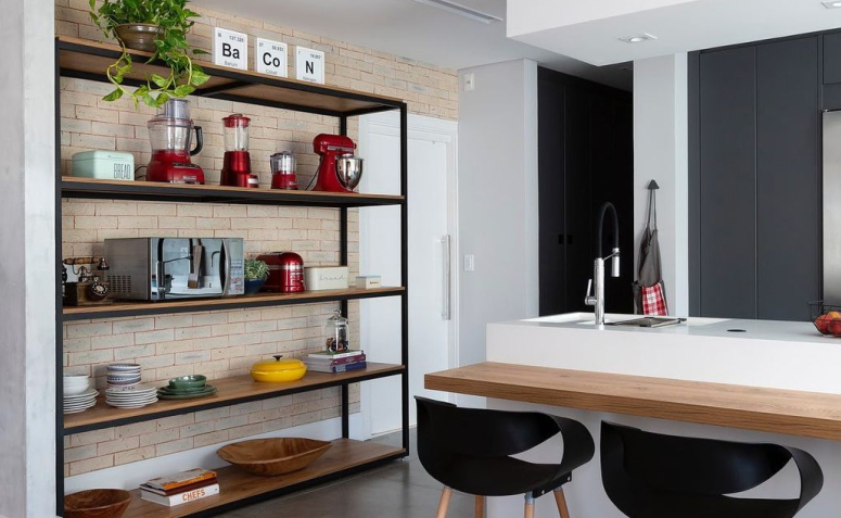 Discover 30 Amazing Kitchen Shelves to Organize and Transform Your Kitchen Décor! 3 Foto de estante para cozinha 1