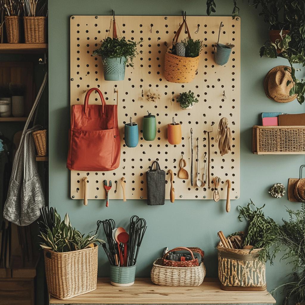 Gancho de parede: 65 ideias práticas para reorganizar sua casa
