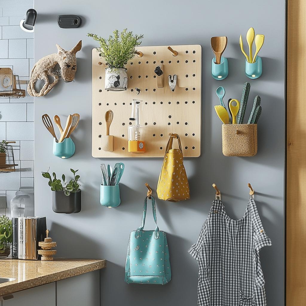 Gancho de parede: 65 ideias práticas para reorganizar sua casa
