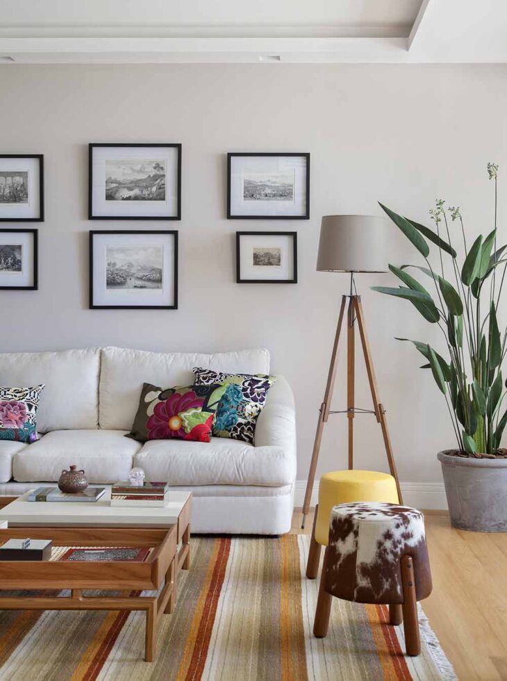 Um objeto que incrementa a decoração da sala