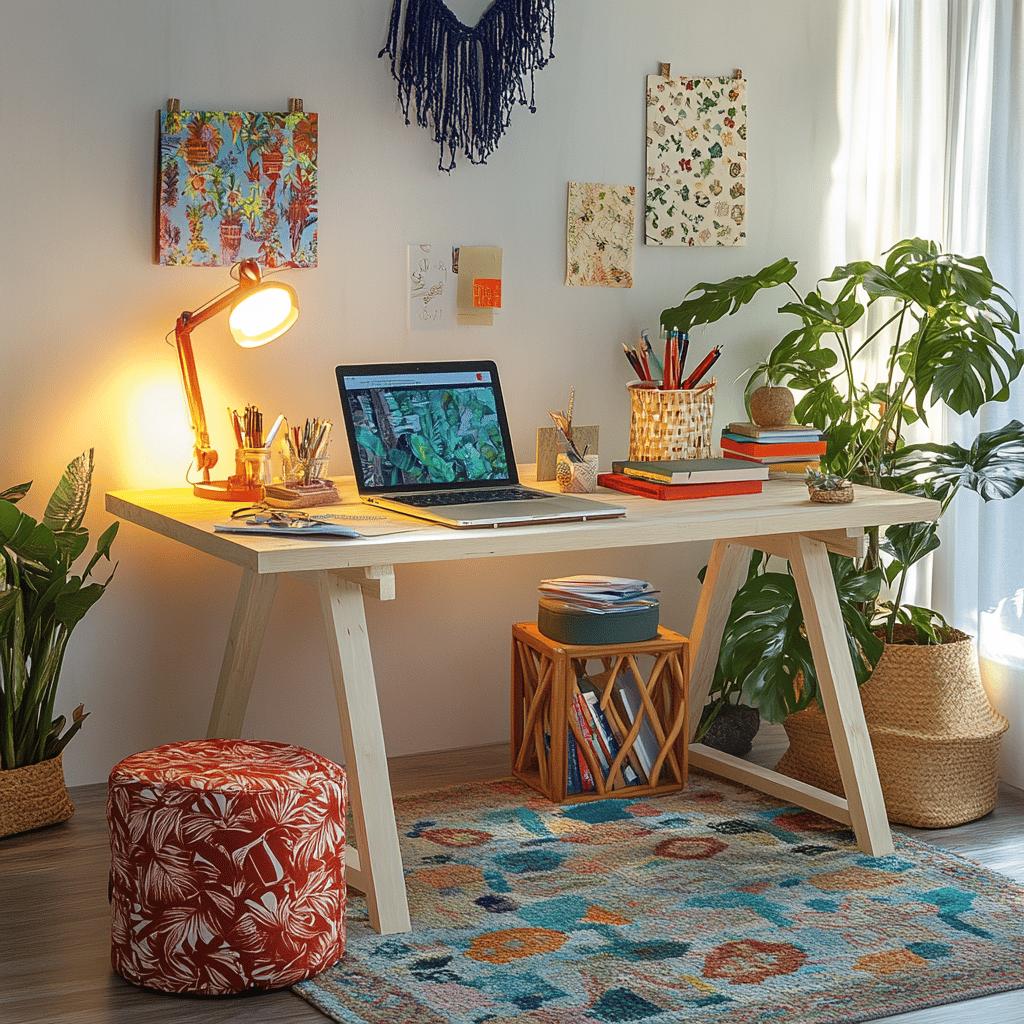 20 Ideias de Mesa Cavalete para Decoração Moderna